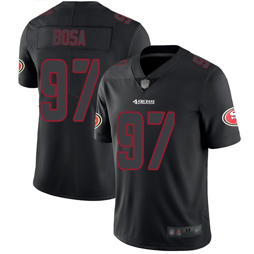 San Francisco 49ers Limited Black Men Nick Bosa NFL Jersey #97 Rush Impact->san francisco 49ers->NFL Jersey